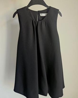 VESTITO A PALLONCINO BAMBINA ZARA NERO 10A (140 CM