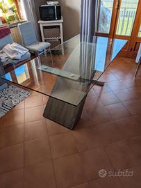 Tavolo Cucina in Vetro