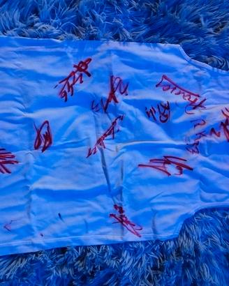 Maglia firmata dai calciatori del Milan 