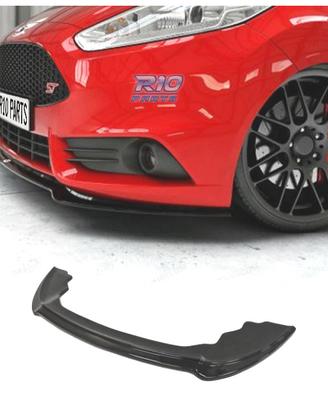 SPOILER LIP FORD FIESTA MK6 12-17 NERO LUCIDO