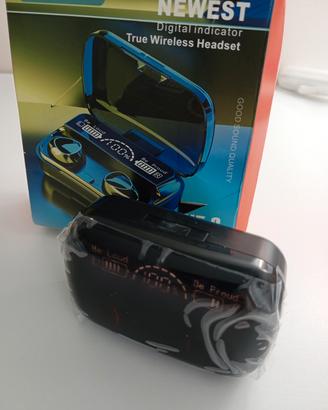 Cuffie Bluetooth con Custodia Powerbank 