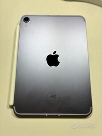 Ipad mini 6 cellular + apple pencil e accessori