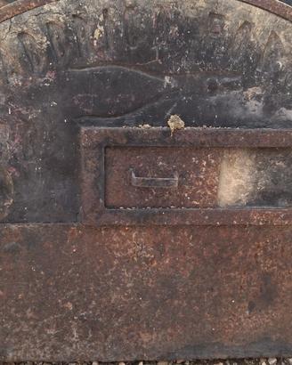 sportello forno a legna