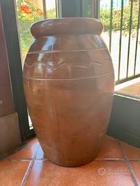 Vaso terracotta smaltato