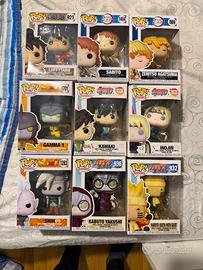 Lotto di 9 funko pop