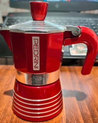 Caffettiera Pedrini Infinity rossa 1 tazza