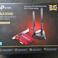 Scheda WiFi 6 PCle TP-Link AX3000 con Bluetooth 