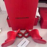 Sandalo Astro Rosso/Fiamma Salvatore Ferragamo