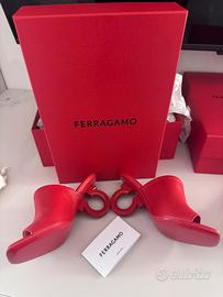 Sandalo Astro Rosso/Fiamma Salvatore Ferragamo