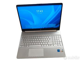 hp 15s fq1 i7 10th 8 GB 256gb