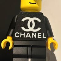 Omino Lego XXL 20cm Chanel