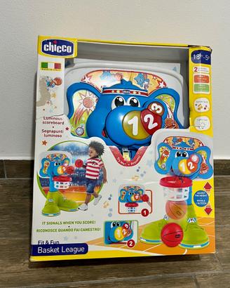 Chicco Basket League canestro elettronico nuovo