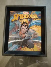 quadro in 3d Spiderman Marvel