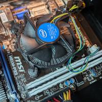 scheda madre MSI H81m-p33  + 8GB Corsair + cpu