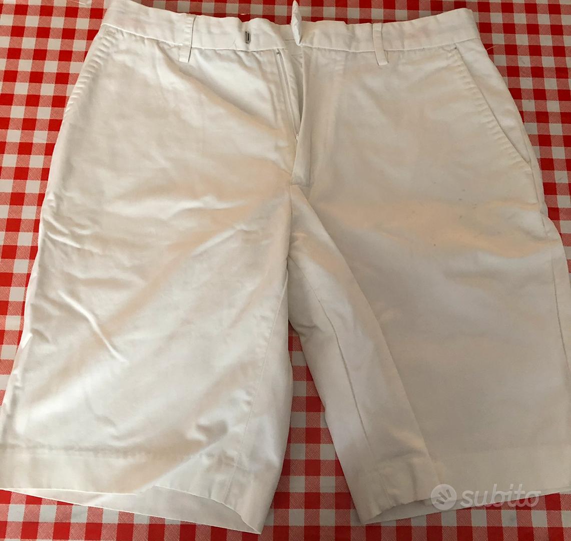 Pantaloni bianchi sale benetton