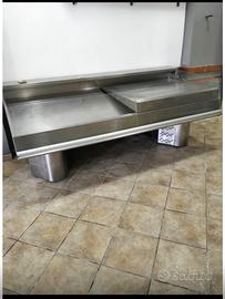 Bancone pescheria refrigerato