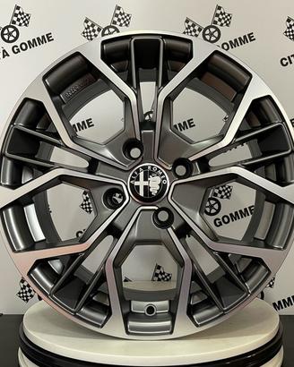 CERCHI IN LEGA ALFA ROMEO MITO 145 146 155 DA 16
