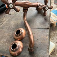 Rubinetto anticato bronzo da lavello