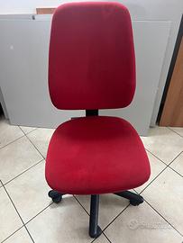 Sedia Ufficio operativa Rossa
