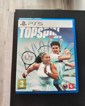 TopSpin 2k25 gioco ps5