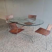 Tavolo e sedie Rap Yuzura Yamakawa 1996