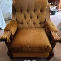 Coppia di poltrone vintage