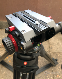 testa video manfrotto 504hd