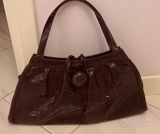 BORSA VINTAGE IN VERA PELLE DI COCCODRILLO