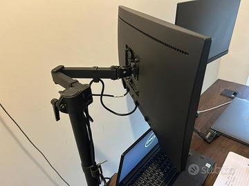 Monitor HP Z24n 24" IPS + supporto da scrivania