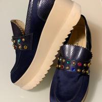 Scarpe mocassini Lorenzo Mari come nuove