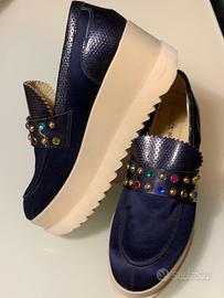 Scarpe mocassini Lorenzo Mari come nuove