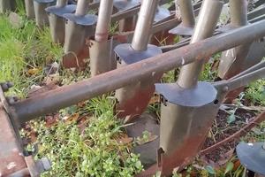 Seminatrice saxonia 2,5 MT funzionante, falcioni d