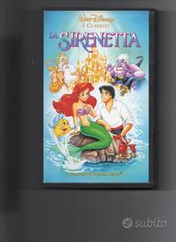 La Sirenetta, vhs usata prima edizione 1991