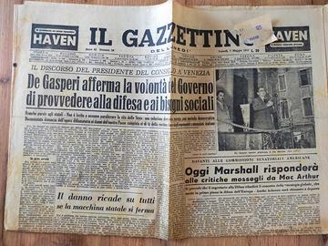 Il GAZZETTINO  - VINTAGE -  DD MAGGIO 1951