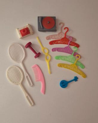 lotto oggetti barbie 