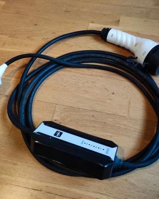 Cavo ricarica auto elettrica max 16A, presa IP44