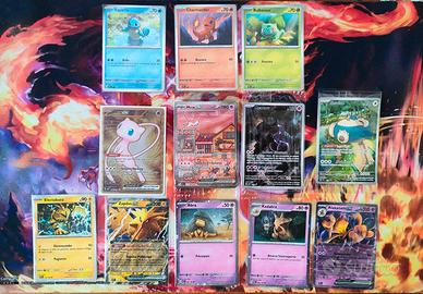 Lotto Carte Pokemon Promo Sealed di 151 Ita Nm