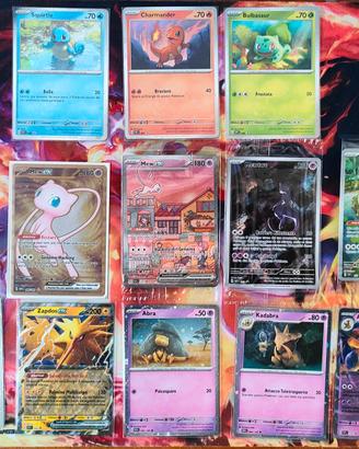 Lotto Carte Pokemon Promo Sealed di 151 Ita Nm