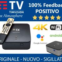 TIM BOX VISION ATMOSPHERE 4K ANDROID WIFI6