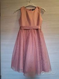 abito da cerimonia bimba 9/10 anni