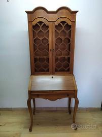 SCRITTOIO INTAGLIATO Scrivania ~ Vetrina FRANCESE 