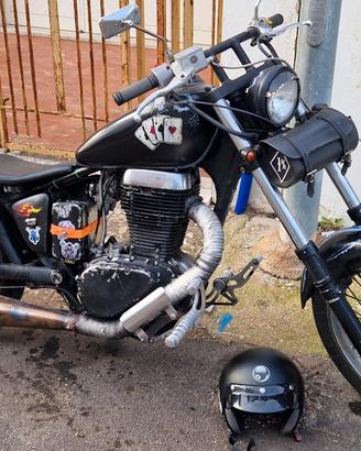 Suzuki Savage 650 custom Bobber anno 1996