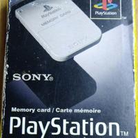 Memory card Sony PlayStation NUOVA