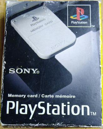 Memory card Sony PlayStation NUOVA