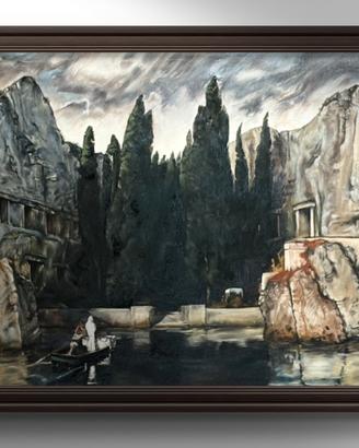 Copia d'autore Isola dei Morti Arnold Bocklin 