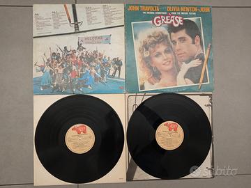 Doppio Vinili LP Grease 1978