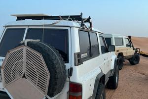 Griglia per ruota di scorta 4x4 - INOX su misura