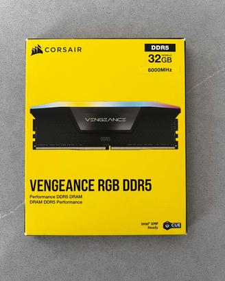 CORSAIR VENGEANCE DDR5 RAM 32GB (2x16GB) 6000 CL36