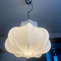 Stupendo lampadario anni 60 in vetro