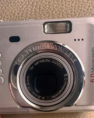 Fotocamera Pentax optio s60 metà anni 2000